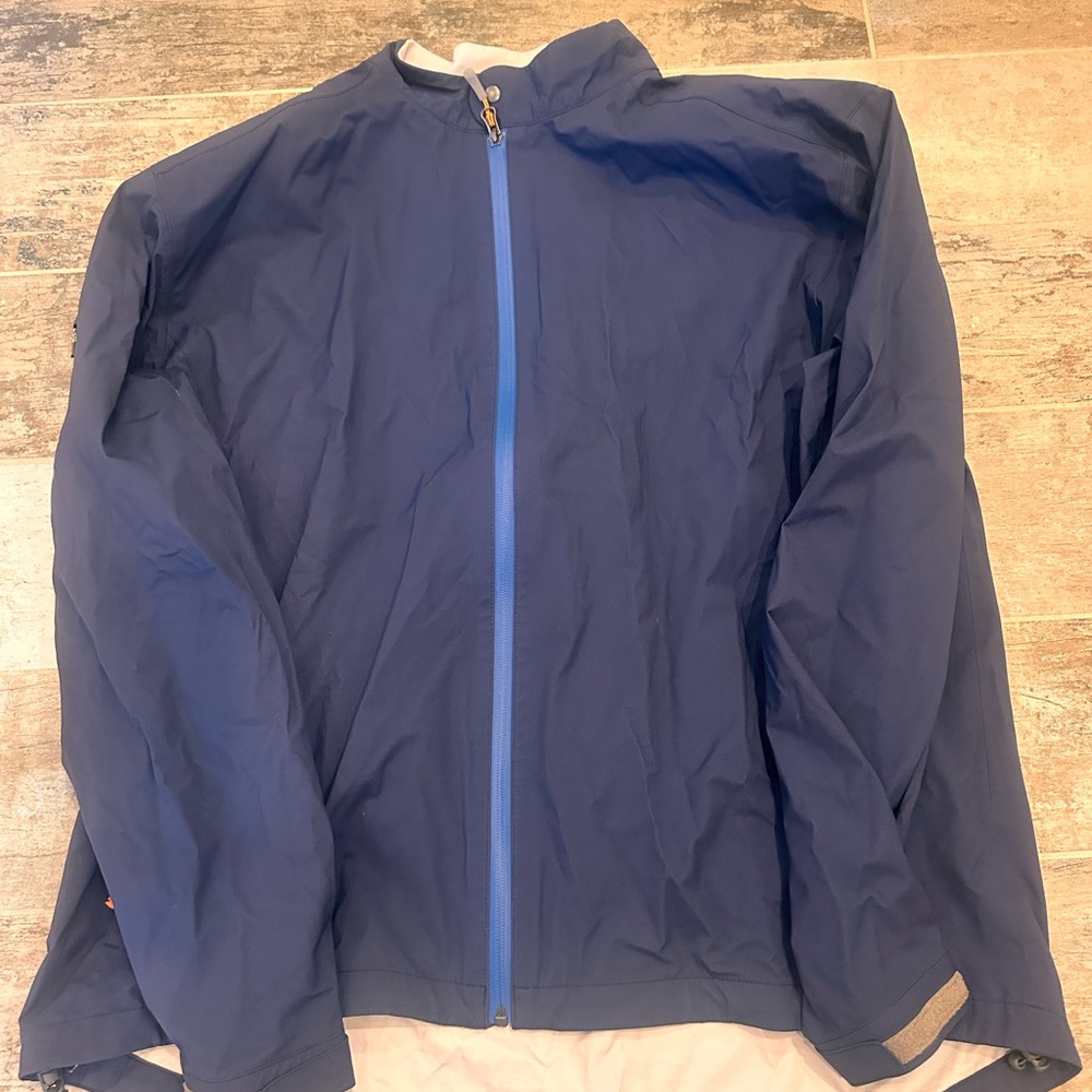 Peter Millar Navy Peter Windbreaker
